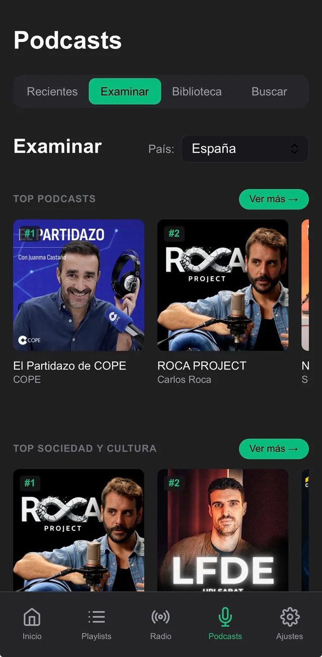 Explorar podcasts